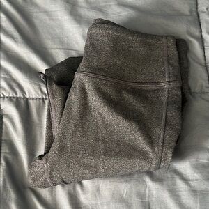 Fabletics Gray Mesh Legging *estimated size medium